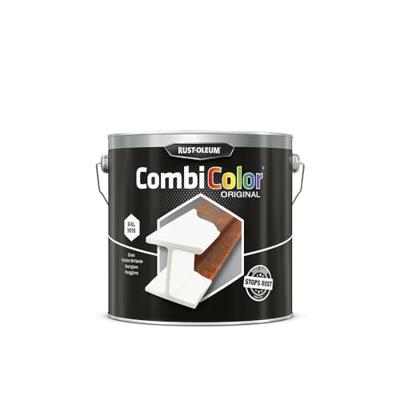 Rust-Oleum Combicolor metaalverf ral9010 wit 2.5ltr