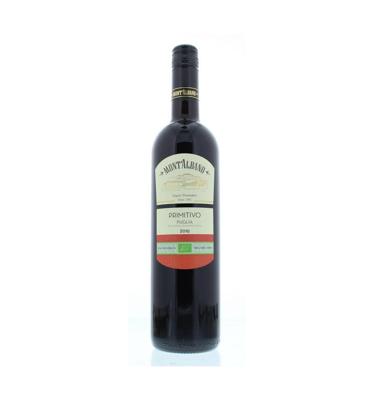 Mont Albano Primitivo puglia bio 750 Milliliter Mont Albano Primitivo puglia bio 750 Milliliter