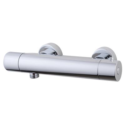 Douchekraan Xellanz Eco Cool Touch | Opbouw | Thermostaatkraan | 1-weg | hoh 15 cm | 2-knops | Rond | Chroom Douchekraan Xellanz Eco Cool Touch | Opbouw | Thermostaatkraan | 1-weg | hoh 15 cm | 2-knops | Rond | Chroom