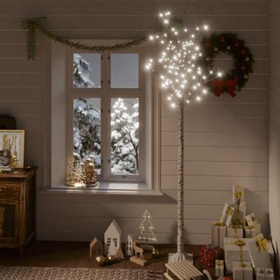 VidaXL Kerstboom wilg met 200 koudwitte led's binnen en buiten 2,2 m