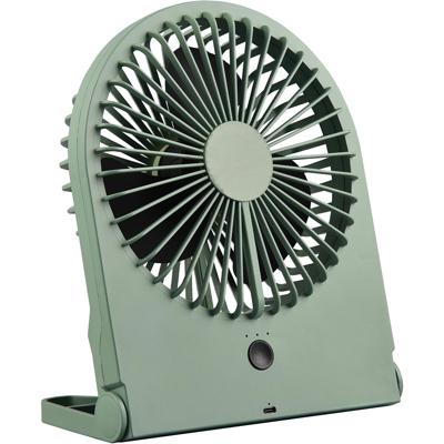 Stijlvolle Tafelventilator - Staand - Mat Groen Kunststof