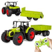 Jamara Claas Arion 660 + Kiepaanhanger op afstand (1:24) - thumbnail
