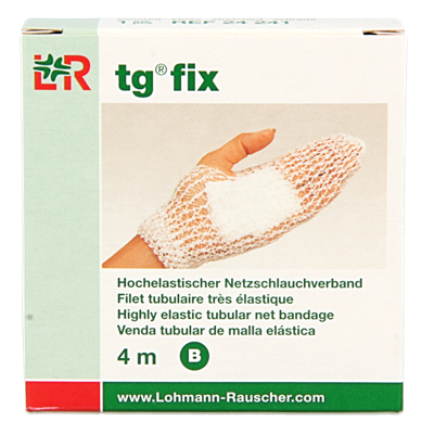 TG Fix netverband B rekbaar 4 meter vinger/hand/voet 1 Stuks TG Fix netverband B rekbaar 4 meter vinger/hand/voet 1 Stuks