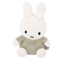 Nijntje Fluffy Knuffel 25 cm Groen - thumbnail