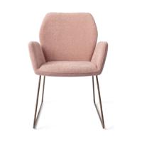 Jesper Home Eetkamerstoel 'Misaki' Slide Rose, kleur Anemone - thumbnail