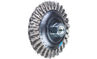 PFERD TOOLS Schijfborstel getordeerd KBG Ø 125 x 15 mm M14 Ø roestvrijstalen draad 0,35 voor haakse slijpers POS KBG 12515/M14 INOX 0,35 43317003 1 stuk(s)
