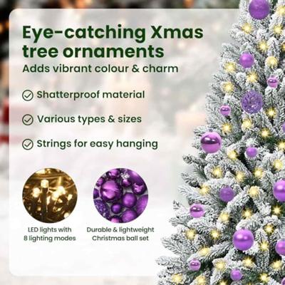 Kunstkerstboom met 150 LED Groen en Wit 120 cm PVC en Metaal