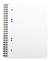 Notbk rhodia greenbook a5 lijn 6-g 180 pag zwart - thumbnail