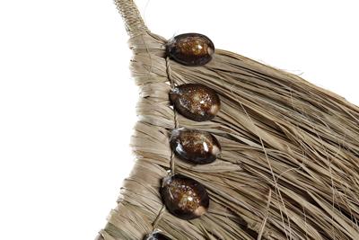 Wanddecoratie DKD Home Decor Natuurlijk Schelpen Vezel (75 x 3 x 62 cm)