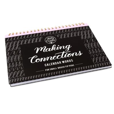 Kelly Creates • small brush connections workbook calendar