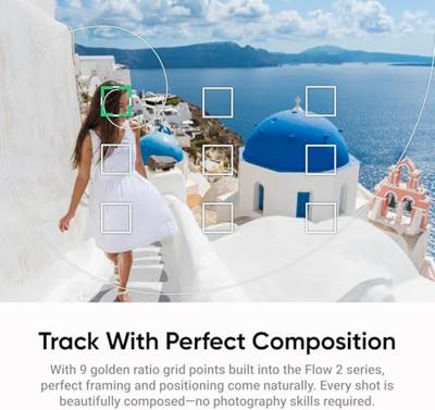 INSTA360 Flow 2 AI Tracker Bundle Stone Gray INSTA360 Flow 2 AI Tracker Bundle Stone Gray