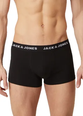 Jack & Jones Boxershorts JACHUEY Trunks 5-pack Zwart-XXL