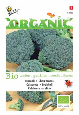 Zaden Organic Broccoli Calabrese natalino (BIO) Buzzy - Buzzy