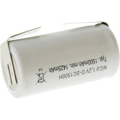 Mexcel Speciale oplaadbare batterij Sub-C NiCd 1.2 V 1500 mAh