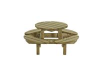 Kinderpicknicktafel rond Talen Buitenmeubelen - Talen buitenmeubelen - thumbnail
