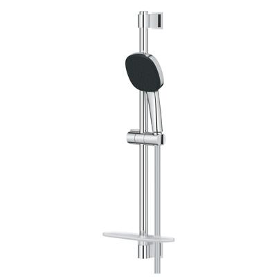 Doucheset met 2-straals douchekop, staaf, slang en planchet - GROHE Vitalio Comfort 110 26929001 - Waterbesparend - Chroom