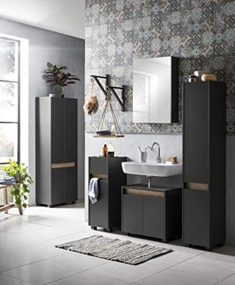 Schildmeyer Onderkast wastafel Cosmo (Antraciet, Breite 41,8 cm) Schildmeyer Onderkast wastafel Cosmo (Antraciet, Breite 41,8 cm)