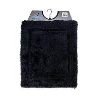 Wicotex bidetmat 50x60cm. acryl uni zwart - thumbnail