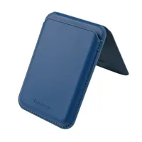 Pomologic Magsafe card portomonee stand - Ocean Blue - thumbnail