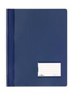 Durable DURALUX 268007 Snelhechtmap Donkerblauw DIN A4+ Etiketvenster (90 x 57 mm), Scheurbescherming, Binnentas (achterkant) - thumbnail