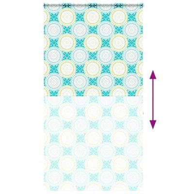 Doucherolgordijn met cassette 140x240 cm stofbreedte 136 cm Doucherolgordijn met cassette 140x240 cm stofbreedte 136 cm