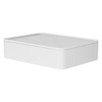 HAN HA-1110-12 Smart-organiser Allison Box Met Binnenschaal En Deksel Sneeuw Wit, Stapelbaar - thumbnail