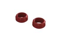 Arrma - Threaded Shock Collar Red (2) (ARA330690) - thumbnail
