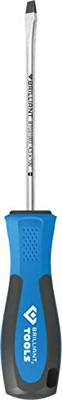 Brilliant Tools BT031003 Platte schroevendraaier Koplengte: 100 mm Brilliant Tools BT031003 Platte schroevendraaier Koplengte: 100 mm