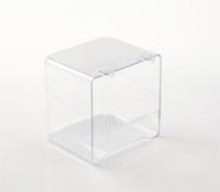 Badhuisje voor vogel volledig transparant - thumbnail