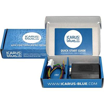 Icarus Blue 90010010 ICARUS blue Bluetooth afstandsbediening 26 mm x 87 mm x 79 mm