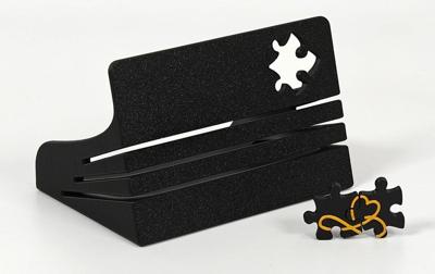 Puzzeldoos standaard met posterhouder en magneten