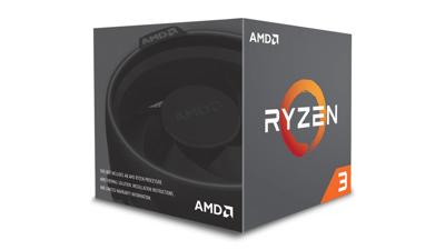 Ryzen 3 1200 - 3.1 GHz - 4 cores - 4 threads - 8 MB cache - Socket AM4 - Box