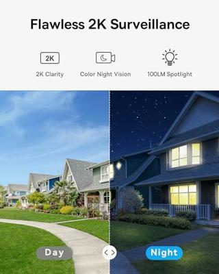 Baseus B1 Outdoor 2K S0SV002130 IP Bewakingscamera WiFi