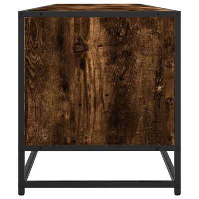 Tv-meubel 180,5x40x46 cm bewerkt hout gerookt eikenkleur - thumbnail
