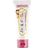 Jack N Jill Natural toothpaste raspberry 50 Gram - thumbnail