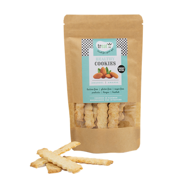 Treat Cookies amandel glutenvrij 80 Gram