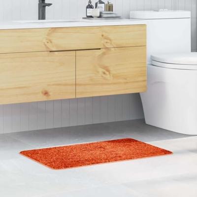 VidaXL Antislip badmat oranje 50 x 80 cm pp