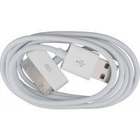 Xccess Data Cable Apple iPhone 3G(s)/4(s)/iPad 2/3/4 White Bulk - thumbnail