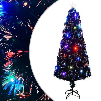 VidaXL Kerstboom met led en standaard 240 cm glasvezel