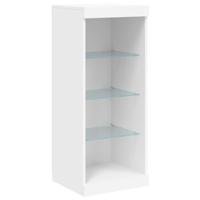 Dressoir met LED-verlichting 41x37x100 cm wit - thumbnail