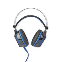 Nedis GHST500BK Gaming Headset Over-ear 7.1 Virtual Surround Led Light Usb Connector - thumbnail