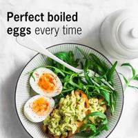 Brutus Kookt PiepEi Eierwekker Hippie kunststof 5,5 cm - thumbnail