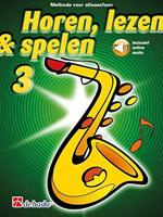 De Haske Horen, lezen & spelen 3 altsaxofoon lesboek - thumbnail