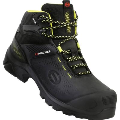 Heckel MACCROSSROAD 3.0 S3 HIGH 6731345 Hoge veiligheidsschoenen S3 Schoenmaat (EU): 45 Zwart, Geel 1 paar Heckel MACCROSSROAD 3.0 S3 HIGH 6731345 Hoge veiligheidsschoenen S3 Schoenmaat (EU): 45 Zwart, Geel 1 paar
