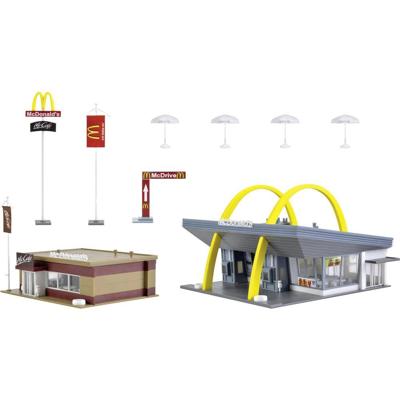 Vollmer 43635 H0 Fastfood-restaurant McDonalds met McCafé Vollmer 43635 H0 Fastfood-restaurant McDonalds met McCafé