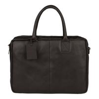 Burkely Vintage Taylor Worker 15" laptopbag-Black - thumbnail