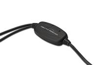 Digitus USB 1.1, Serieel Adapter [1x USB-A 2.0 stekker - 2x D-sub stekker 9-polig] DIGITUS - USB 2.0 zu 2x RS232-Kabel 1.20 m - thumbnail