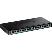 TRENDnet TPE-TG161H 16-Poorts PoE Switch Gigabit PoE+ Switch 120W - thumbnail