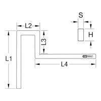 KS Tools 300.1125 300.1125 Flenshoek - thumbnail