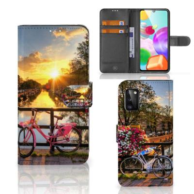 Samsung Galaxy A41 | Flip Cover | Amsterdamse Grachten